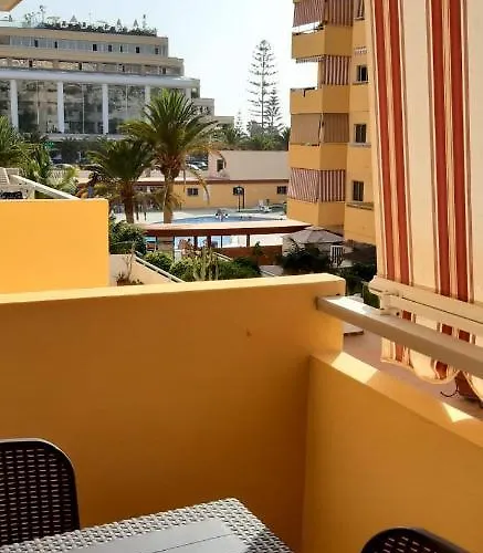 Luminoso Y Bonito Con Piscina En Frente Del Mar Appartement Los Cristianos (Tenerife)