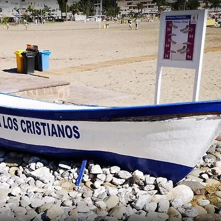 Appartamento Bonito Con Piscina En Frente Del Mar Los Cristianos (Tenerife)