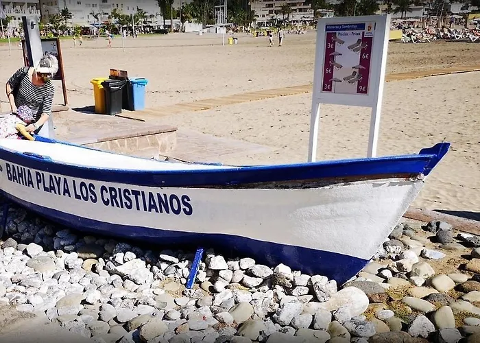 Διαμέρισμα Luminoso Y Bonito Con Piscina En Frente Del Mar Los Cristianos (Tenerife)